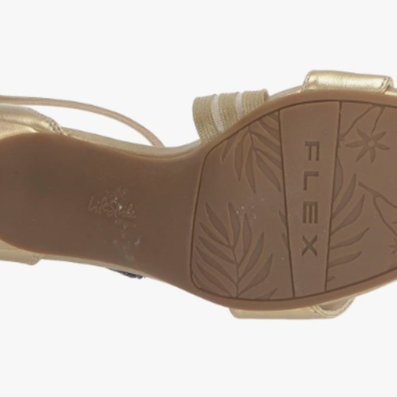 NEW Life Stride Womens Mystique Pump 3 inch heel soft gold Sz 7 - Picture 3 of 7